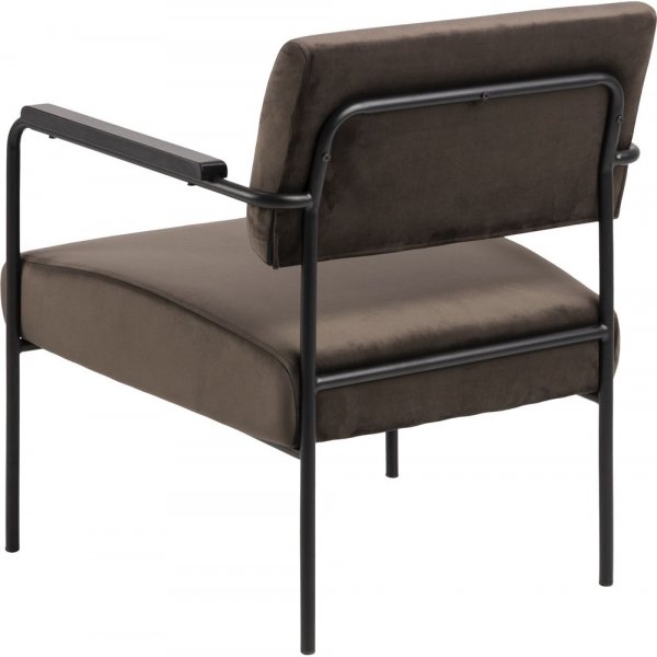 Cloe lenestol - Brun/svart