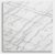 Hvit marmorplate - 55x55x55 cm