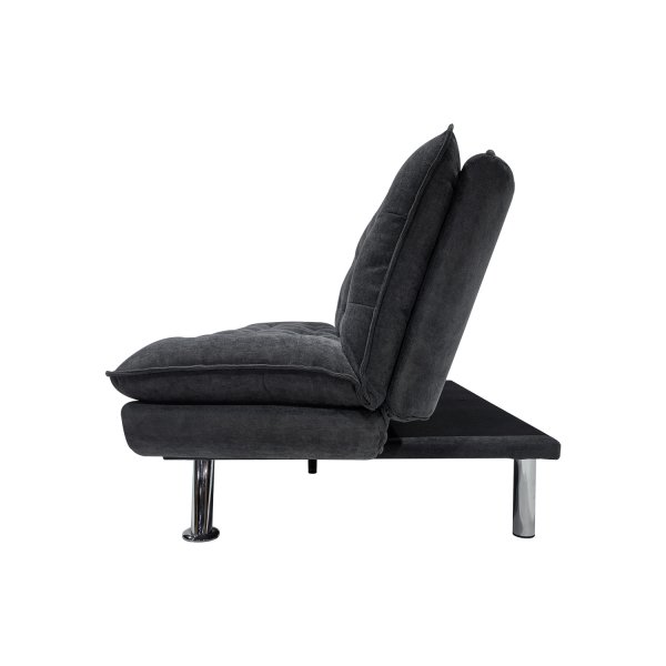 Sovesofa Skara - Mørkegrått stoff | 180 cm Sovesofa Skara - Mørkegrått stoff | 180 cm