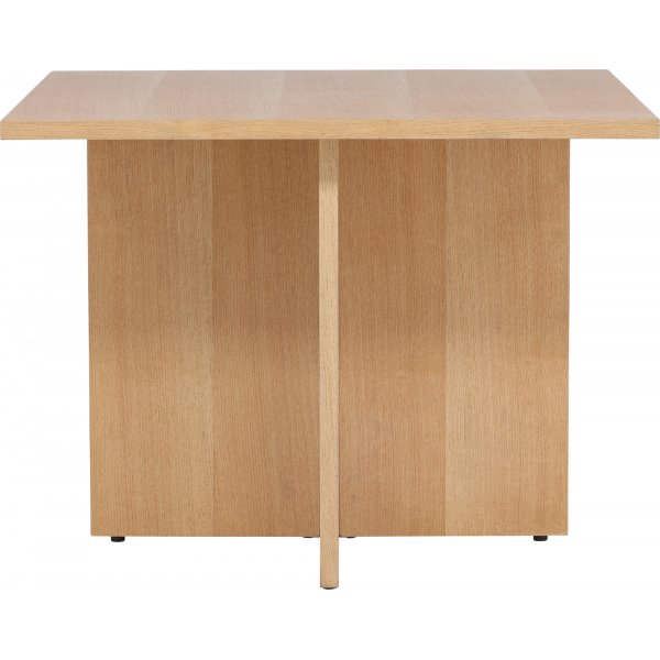 Leo spisebord 100 x 100 cm - Natur Leo spisebord 100 x 100 cm - Natur