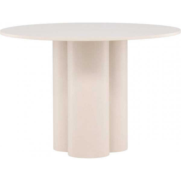 Spisebord 110 cm beige - Olivia