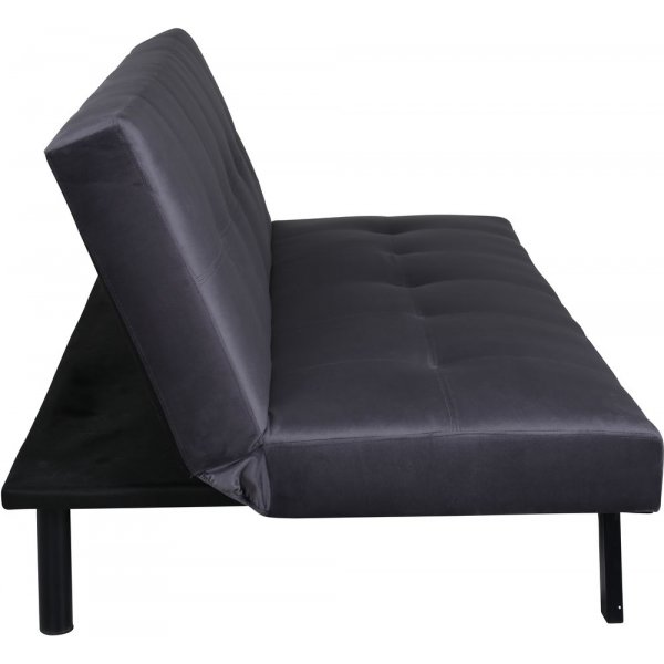 Sleep sovesofa - Grå (Fløyel) Sleep sovesofa - Grå (Fløyel)