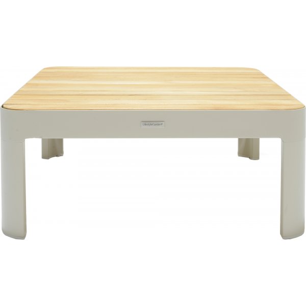 Portals salonggruppe 2 - Hvit/teak