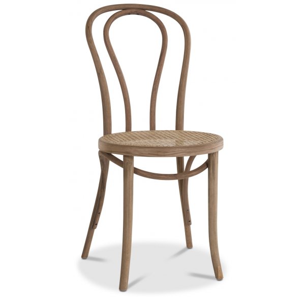 Byetre Stol No18 Klassiker med rottingsete - Vintage