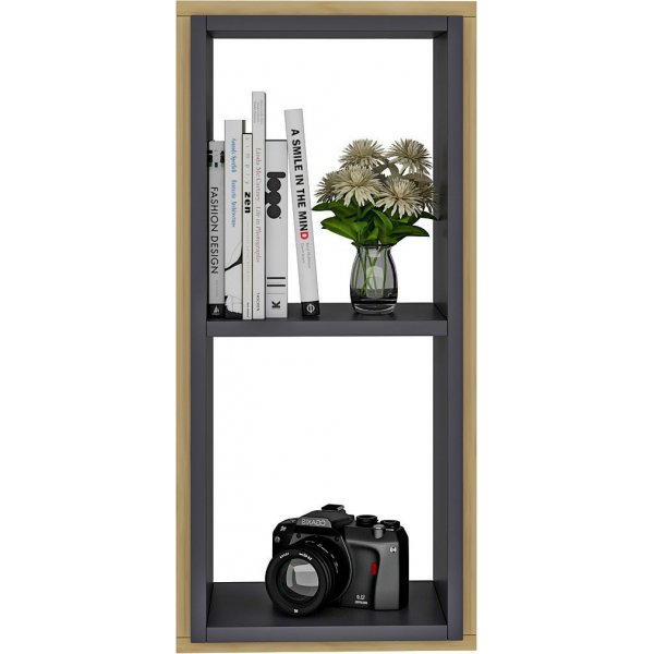 Zera vegghylle - Safir eik/antrasitt Zera vegghylle - Safir eik/antrasitt