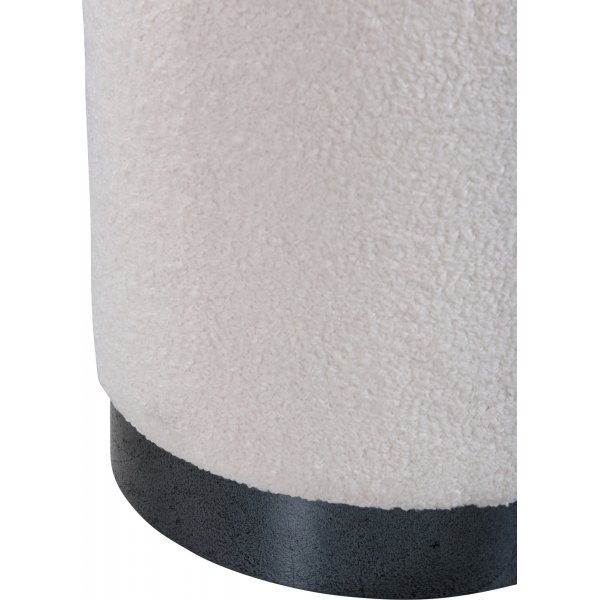 Remi sittepuff - Hvit teddy Remi sittepuff - Hvit teddy