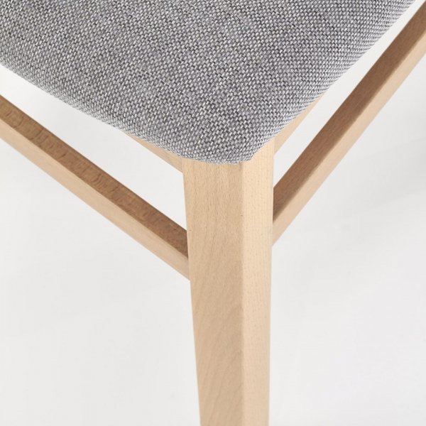 Stol Libby - Grå og eik Stol Libby - Grå og eik