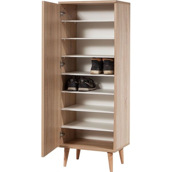 Filinta skoskap med sommerfugler - Sonoma eik Filinta skoskap med sommerfugler - Sonoma eik