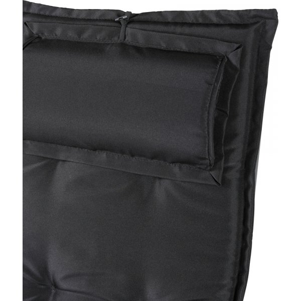 Hjemmepute 5-posisjon med hodepute - Sort Hjemmepute 5-posisjon med hodepute - Sort